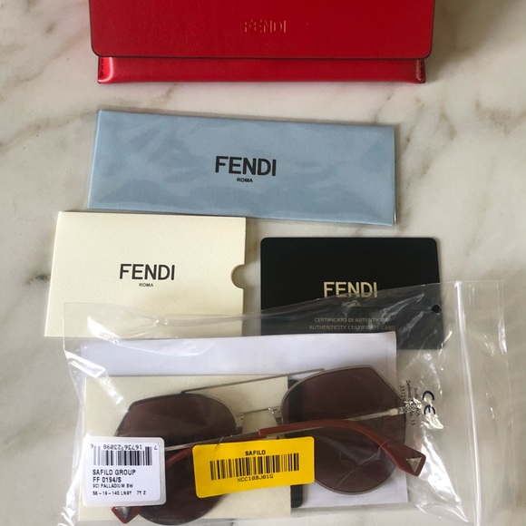?NEW SPECIAL EDITION FENDI AVIATOR SUNGLASSES ? main image 9